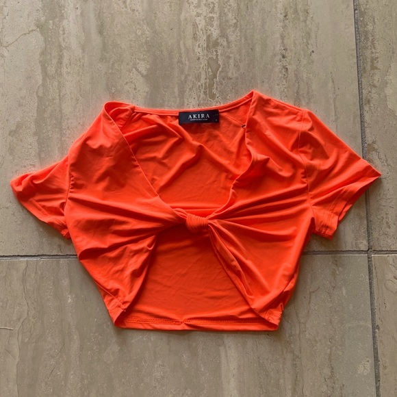 AKIRA Tops - Akira cross tie top